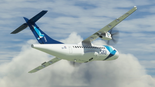 [4K][ATR 42-600] SATA Air Açores CS-TRC Faial