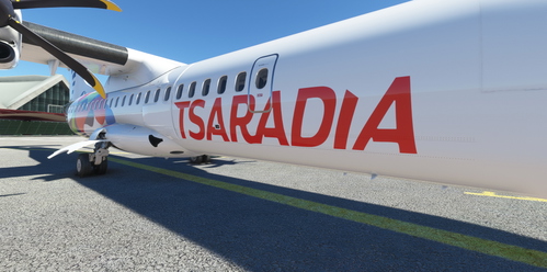 [4K][ATR 72-600] TSARADIA Madagascar 5R-EJA