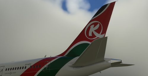 5Y-KZC | "Maasai Mara" | Kenya Airways | Kuro B787 v2