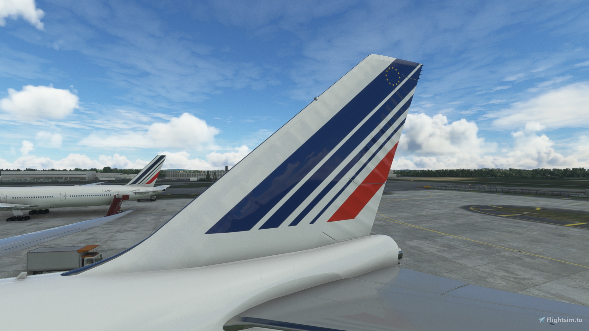 Asobo Boeing 747-8 Air France 1990 for Microsoft Flight Simulator 