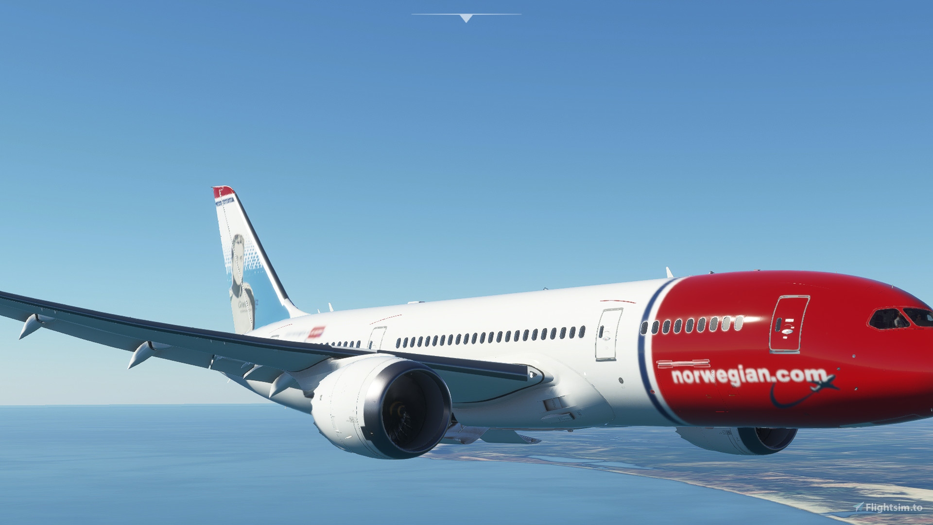 Kuro 787-8 Norwegian LN-LND Grete Waitz for Microsoft Flight 