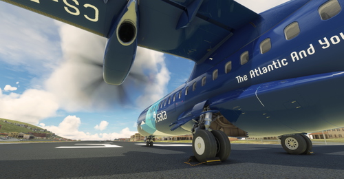 ATR 72, high resolution 82th SATA anniversary (fictional aircraft and livery)