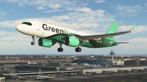 [8K][A32NX] Green Dot Aviation EI-GDA Official Livery
