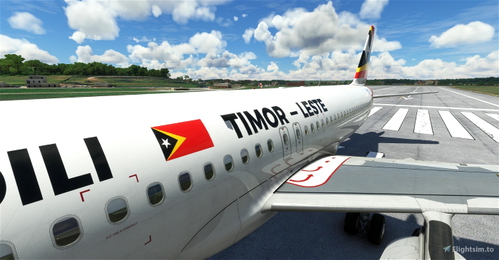 8K Asobo A320 Neo's Aero Dili East Timor livery