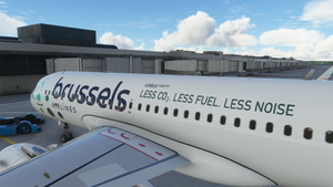 [A32NX] [8K] Brussels Airlines special livery first A320 NEO thumbnail 2