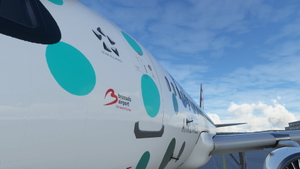 [A32NX] [8K] Brussels Airlines special livery first A320 NEO thumbnail 3