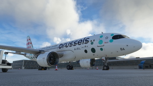 [A32NX] [8K] Brussels Airlines special livery first A320 NEO thumbnail 5