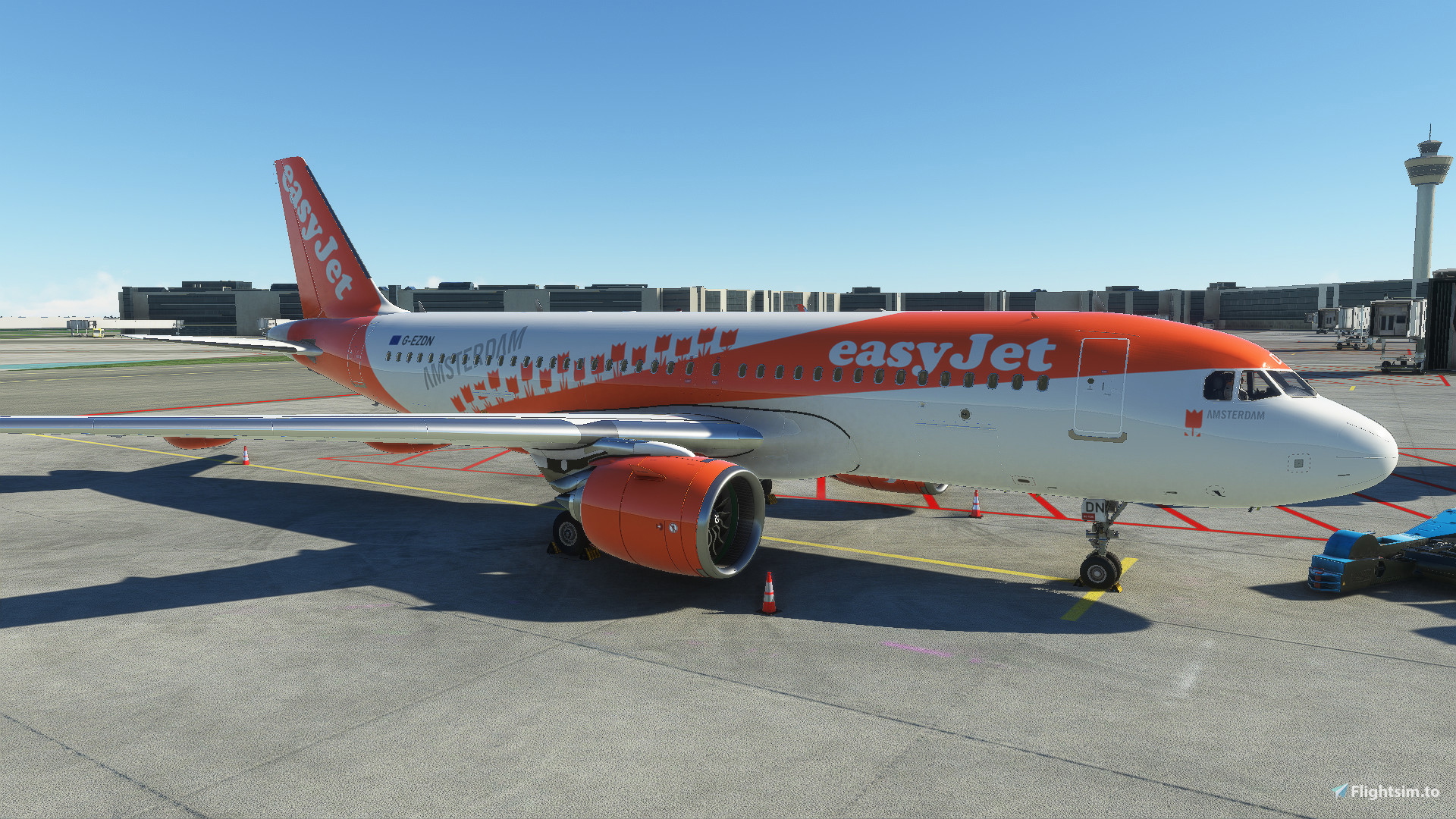 [A32NX] [8K] EasyJet 'Amsterdam' livery G-EZDN - Image 1