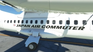 [8K] Japan Air Commuter JA04JC (2018) - Microsoft ATR 42-600 thumbnail 2