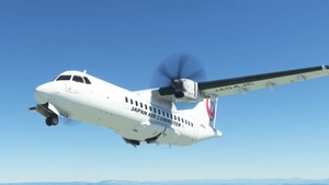 [8K] Japan Air Commuter JA04JC (2018) - Microsoft ATR 42-600 thumbnail 1