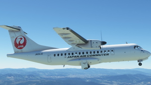 [8K] Japan Air Commuter JA04JC (2018) - Microsoft ATR 42-600 thumbnail 3