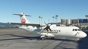 [8K] Japan Air Commuter JA04JC (2018) - Microsoft ATR 42-600 thumbnail 4
