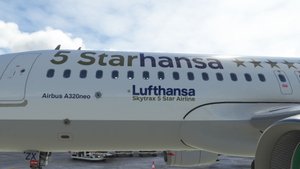 [A32NX] [8K] Lufthansa (5 Starhansa) special gold livery D-AIZX thumbnail 2