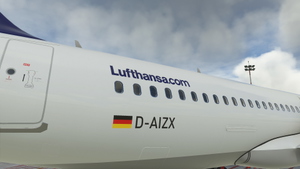 [A32NX] [8K] Lufthansa (5 Starhansa) special gold livery D-AIZX thumbnail 4