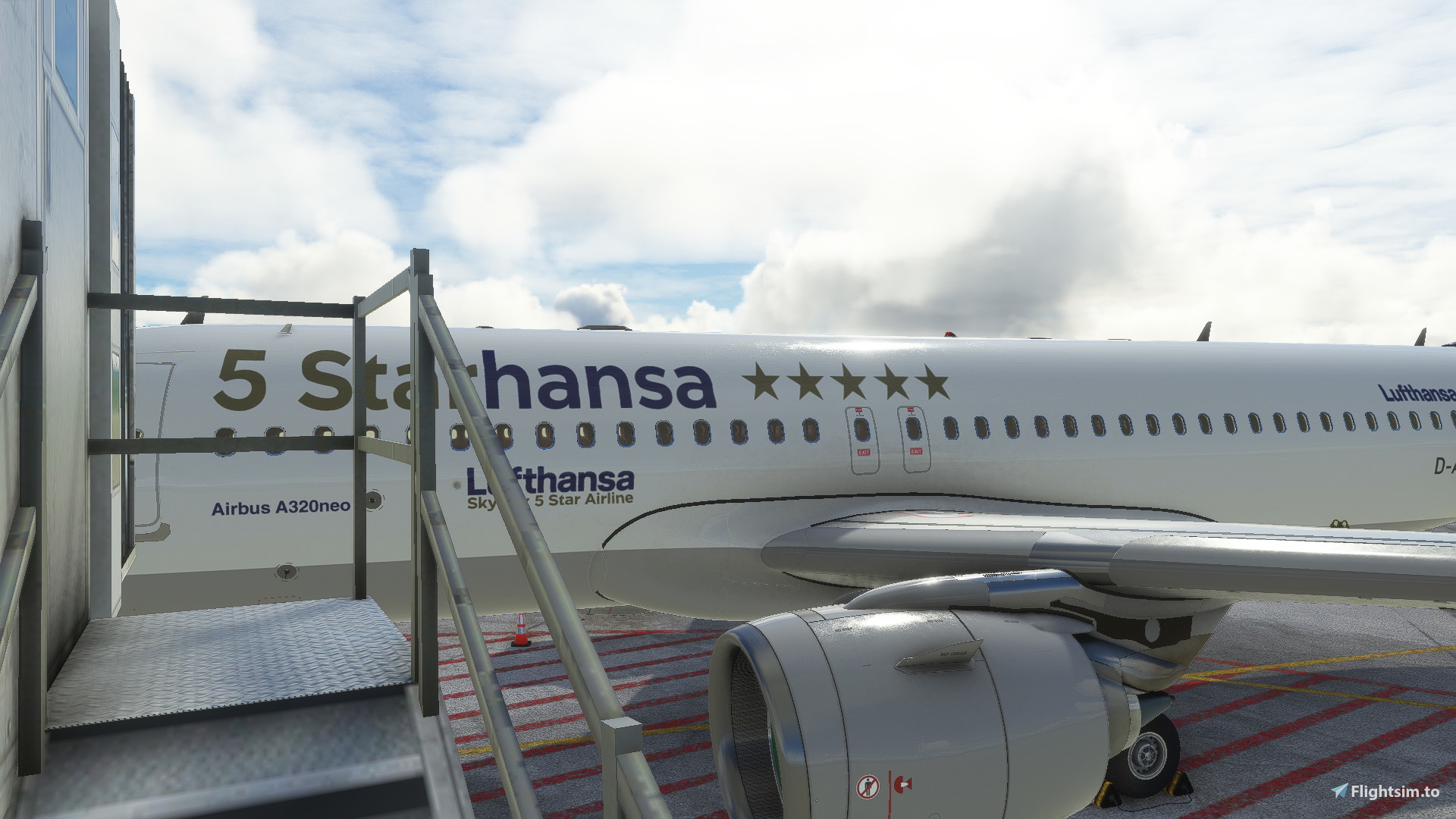 A32NX] [8K] Lufthansa (5 Starhansa) special gold livery D-AIZX
