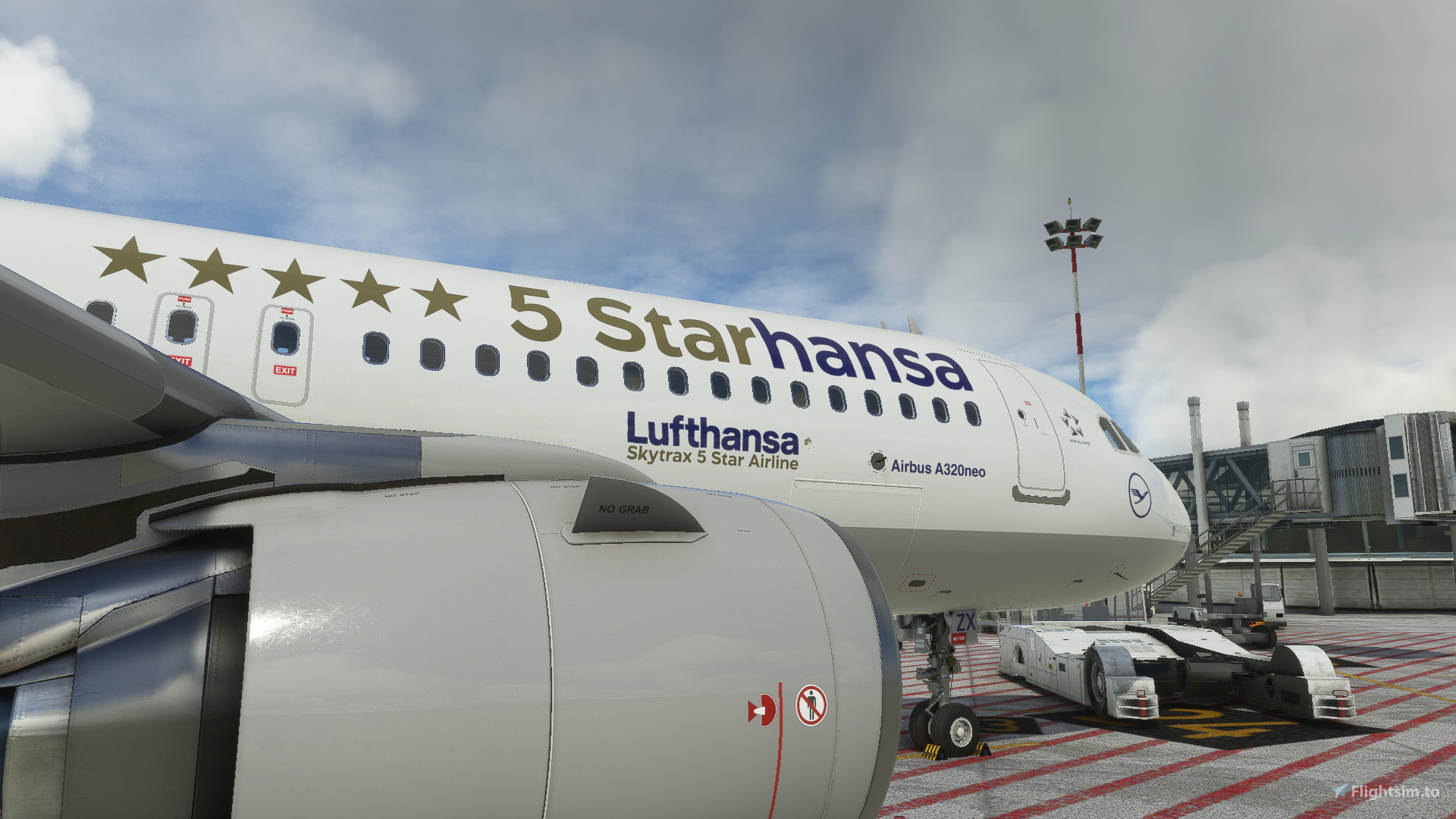 A32NX] [8K] Lufthansa (5 Starhansa) special gold livery D