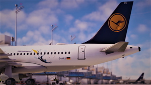 [8K] Lufthansa A319-100 D-AILU & D-AILY Pack thumbnail 9