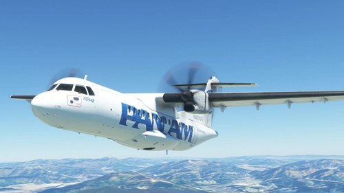 [8K] Pan Am Express N4210G - Microsoft ATR 42-600