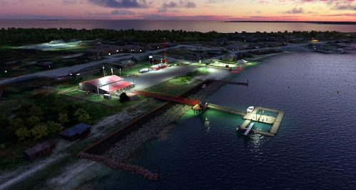 91B - Beaver Island Harbor Seaplane Base, Michigan (fictional)