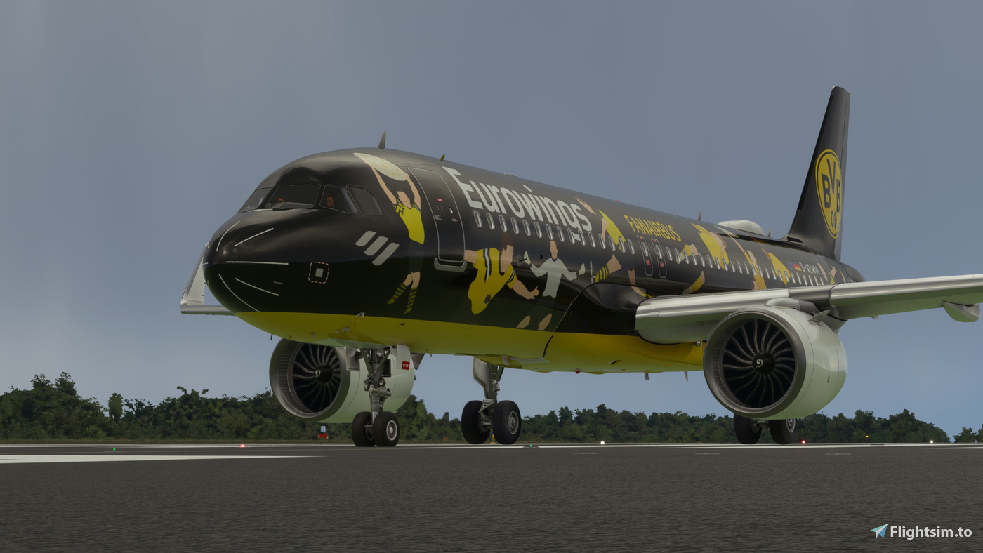 Flightsim.to - 活动 - Release - [A32NX] A20N FlyByWire Eurowings D-AEWM ...