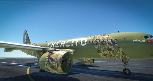 A320 Neo's Portuguese Army (Exército Português) fictional livery (Portuguese Army)