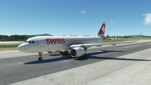 A320neo SWISS 8K Livery thumbnail 1
