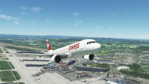 A320neo SWISS 8K Livery thumbnail 2