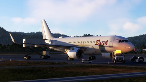 [A32NX] FlyByWire A320 Batik Air White Livery PK-BKG 8k