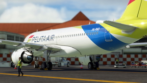 [A32NX] FlyByWire A320 Pelita Air PK-PWC, PWD | 8K thumbnail 6
