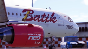 [A32NX] FlyByWire A320neo Batik Air PK-BDF | 8K thumbnail 4