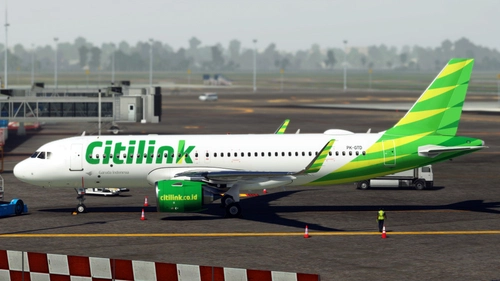[A32NX] FlyByWire A320neo Citilink Pack | PK-GTD, GTE, GTG, GTH | 8K