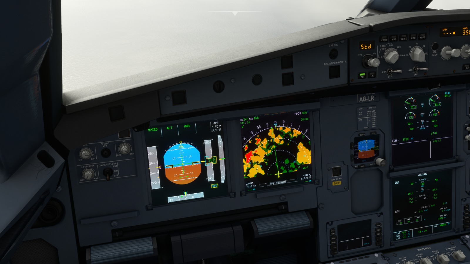 [A339X] Weather radar for  Headwind Simulations A330 - Image 1