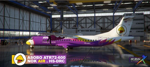 Aboso ATR72-600 Nok Air | HS-DRC
