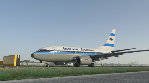 Aerolineas Argentina Retro Livery 1970 - PMDG 737-600