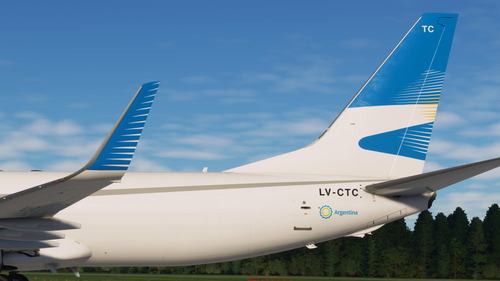 Aerolineas Argentinas Cargo (LV-CTC) - PMDG 737-800