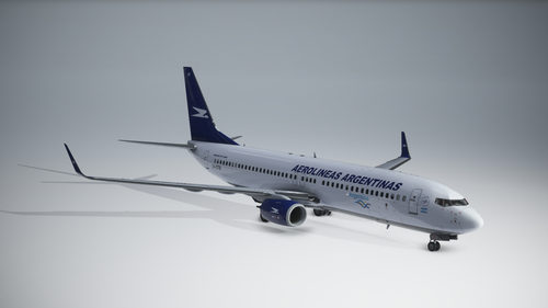 Aerolineas Argentinas LV-CTB // Fictional Livery // At the request of Lázaro B.