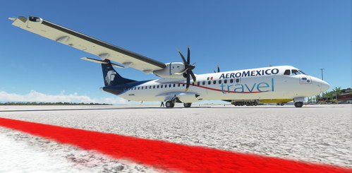 AEROMEXICO ATR 72-600 / 4K FICTIONAL