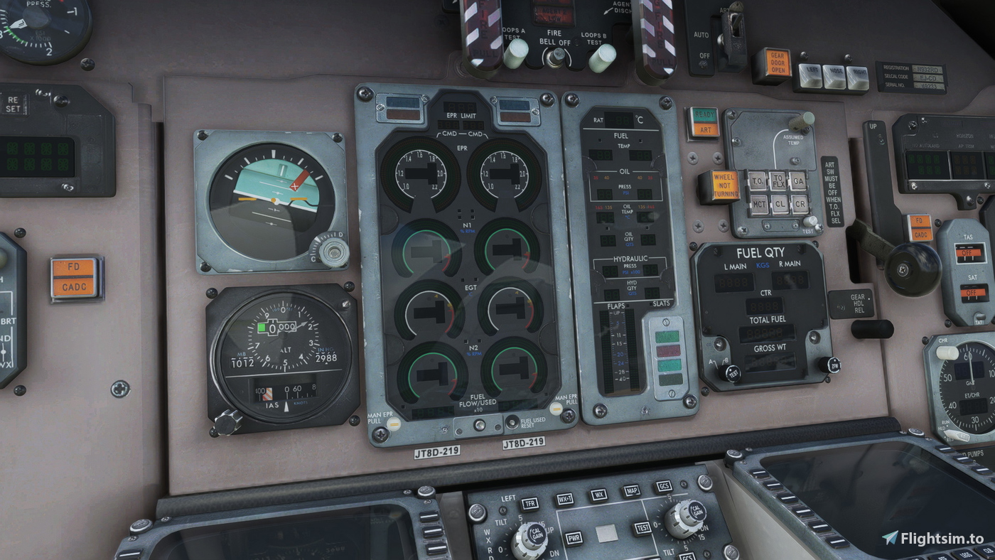 Aeropostal N932RD MD83 - MaddogX | Custom Cockpit Textures, Dirt and ...