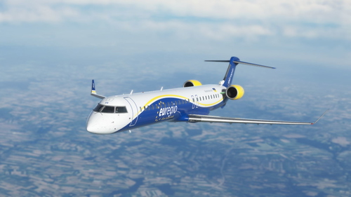 Aerosoft CRJ-900  | Euregio Airlines [fictional airline] | Fleet package