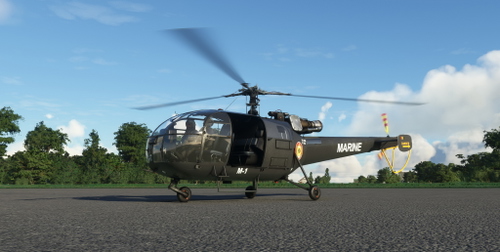 Aerospatiale Alouette III Belgian Navy M1, M2 & M3