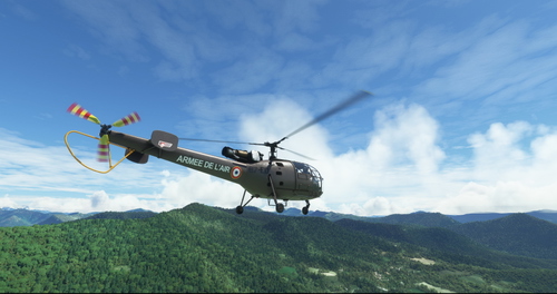 Aerospatiale Alouette III French Air Force 67-ED