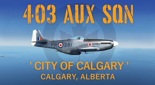 AH P-51D RCAF No. 403 Squadron "City of Calgary"