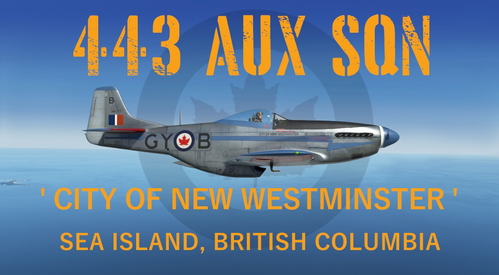 AH P-51D RCAF No. 443 Sqn "City of New Westminster"