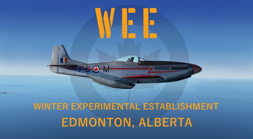 AH P-51D RCAF "Winter Experimental Establishment Division" circa 1950