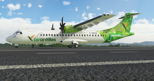 Air Antilles Express "2017 livery" "F-OMYM" Hans Hartmann ATR 72-600 thumbnail 2