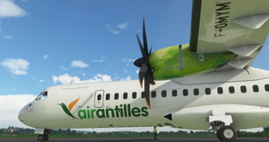 Air Antilles Express "2017 livery" "F-OMYM" Hans Hartmann ATR 72-600 thumbnail 3