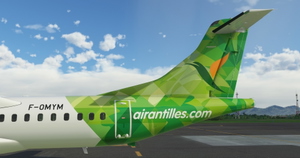 Air Antilles Express "2017 livery" "F-OMYM" Hans Hartmann ATR 72-600 thumbnail 5