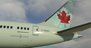 Air Canada "2005 livery" "C-GHQY" Kuro 787-8 v2 thumbnail 4