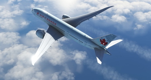 Air Canada "2005 livery" "C-GHQY" Kuro 787-8 v2 thumbnail 8
