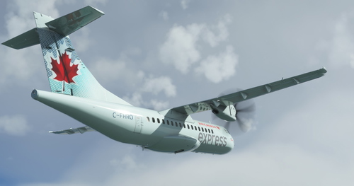 Air Canada by Jazz Aviation "2005 livery" Hans Hartmann ATR 42-600